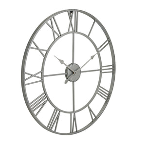 Grey Skeleton Wall Clock_4057