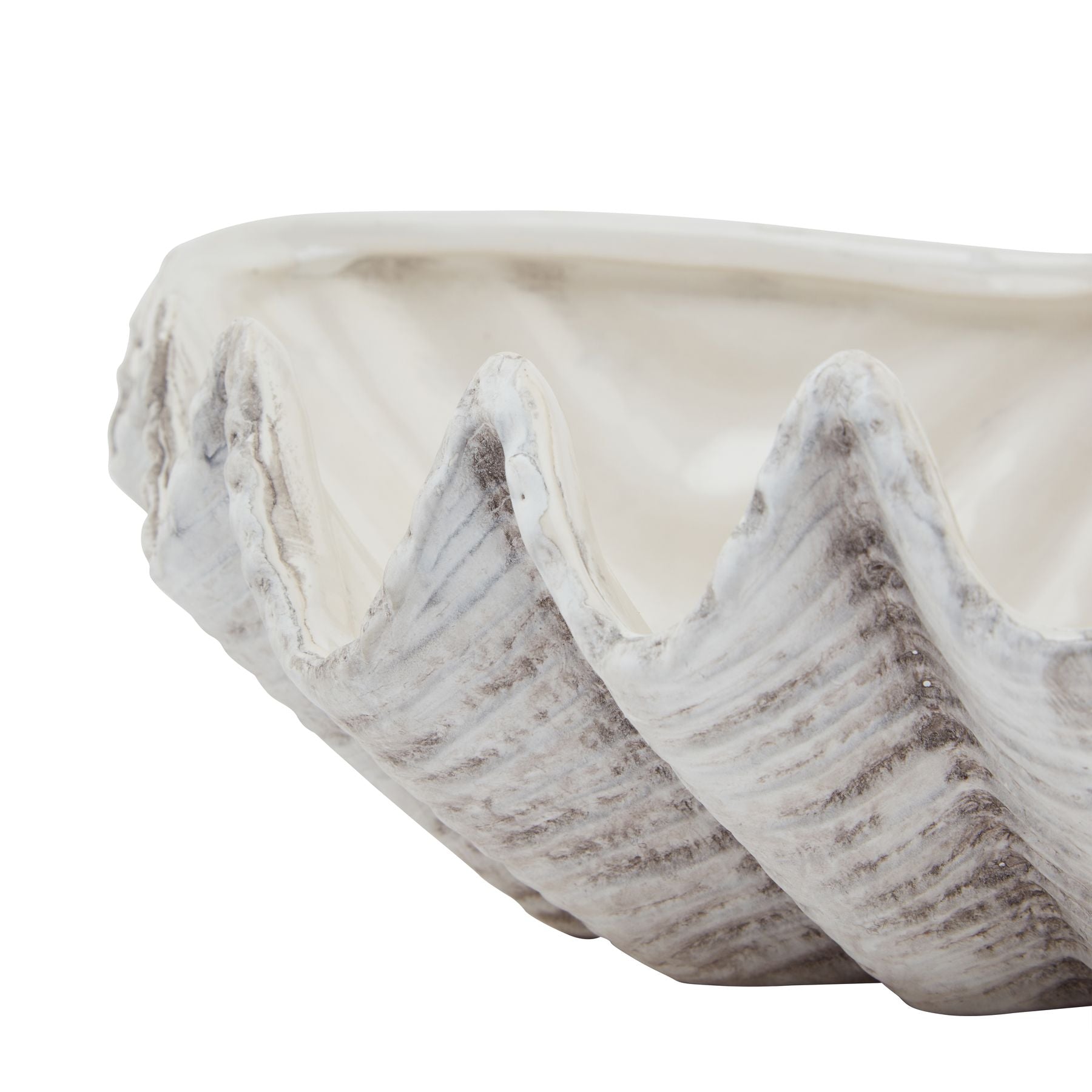 Siren Medium Ceramic Shell Bowl_3162