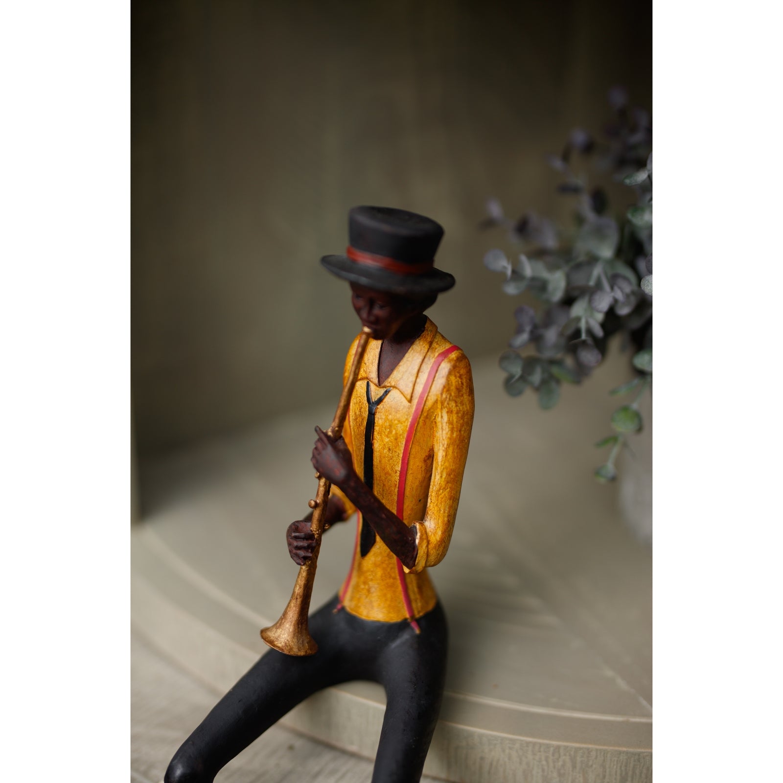 Sitting Jazz Band Trumpeter_3177