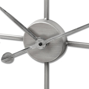 Grey Skeleton Wall Clock_4027
