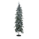 Slim Snowy Woodland Pre-Lit 200 Led Christmas Tree_1079