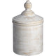 Antique White Cannister_1320