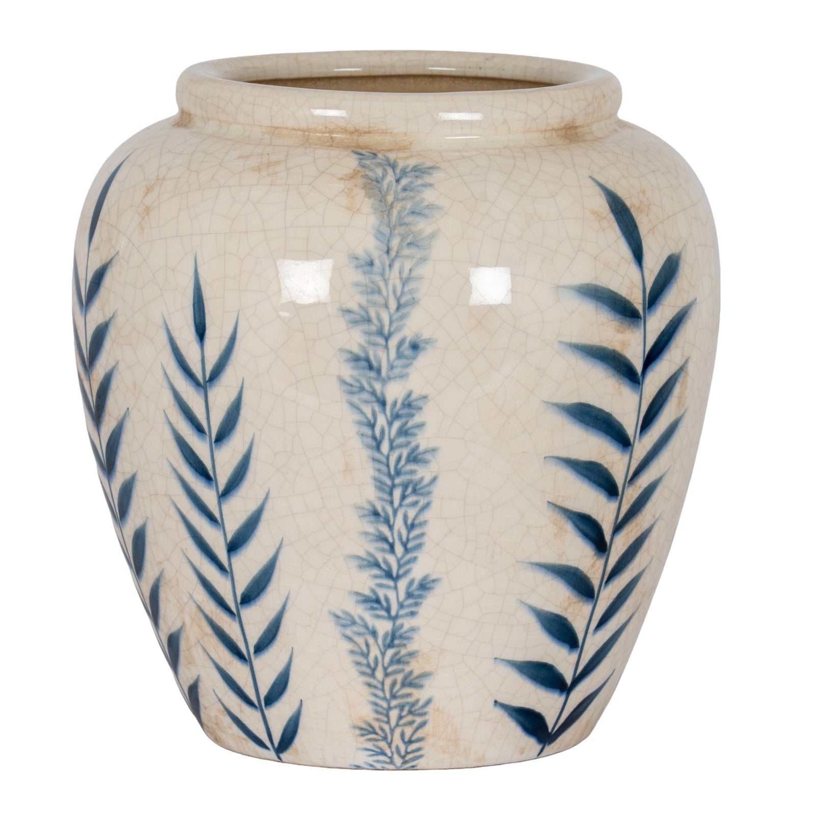 Small Blue Flora Olpe Vase [cid:24714]