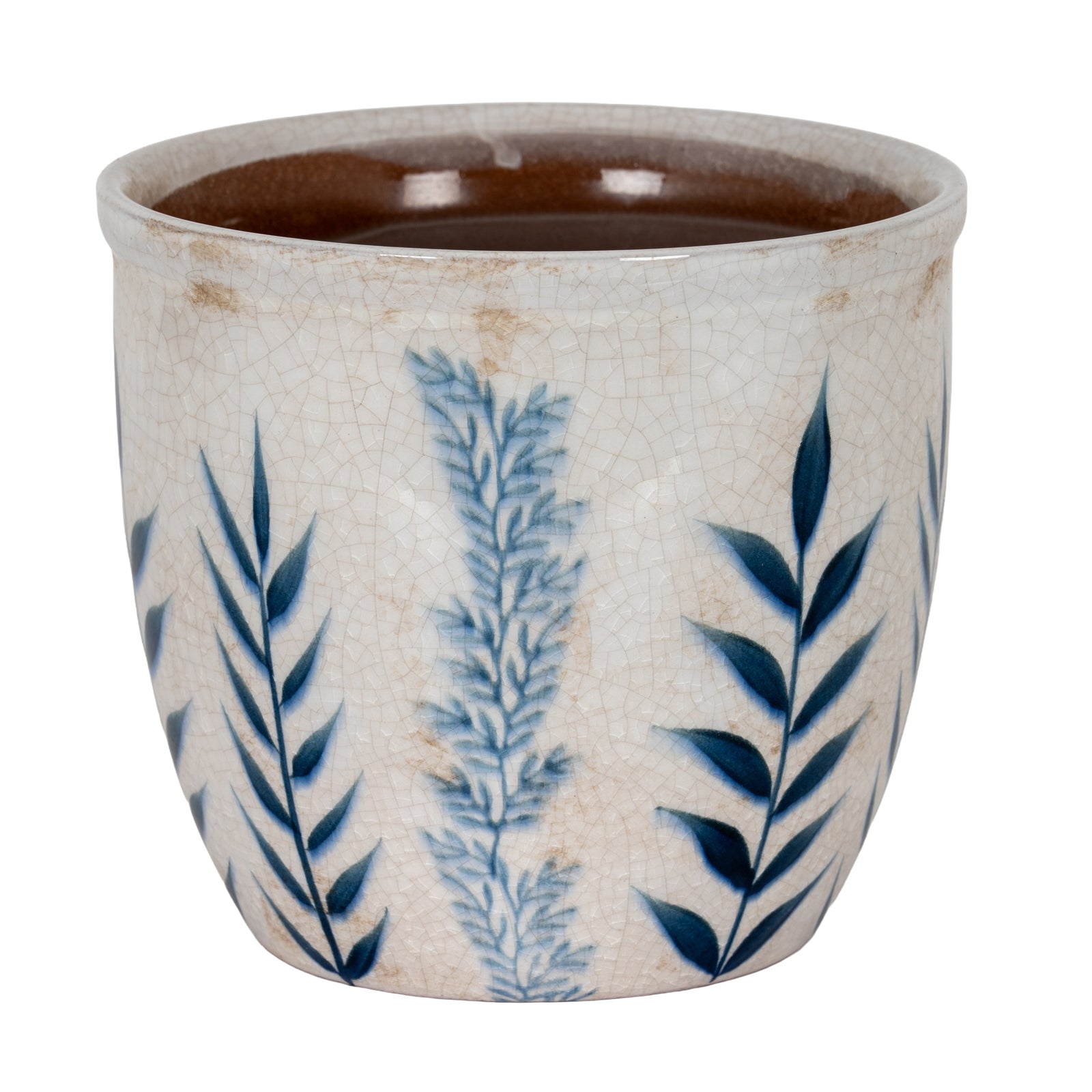 Small Blue Flora Planter Pot [cid:24724]
