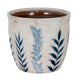 Small Blue Flora Planter Pot [cid:24724]