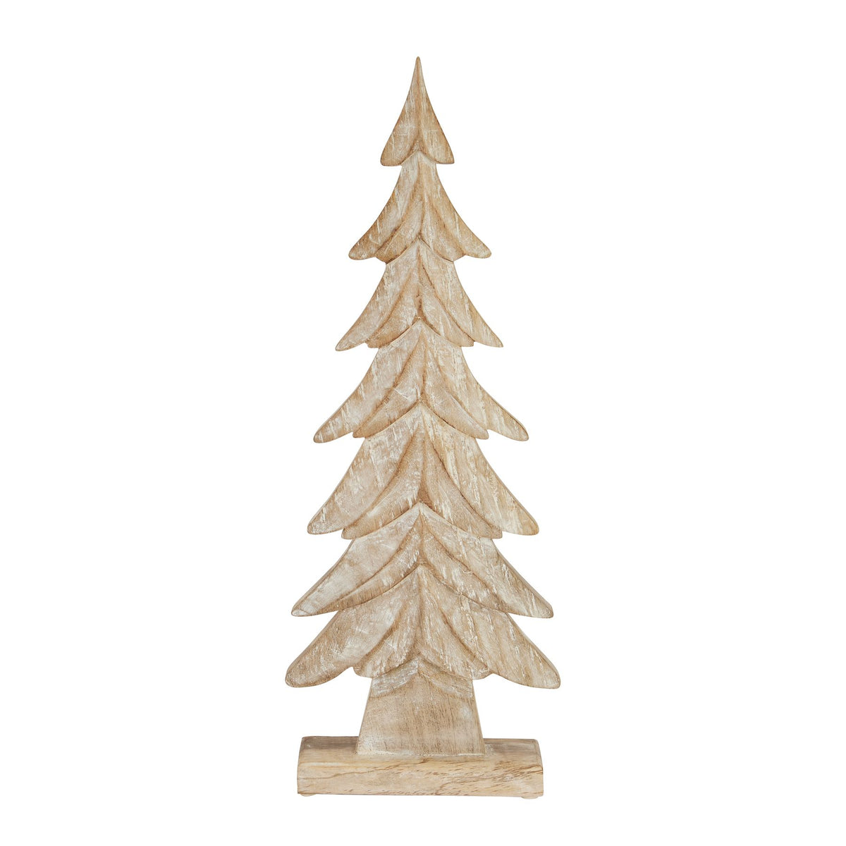 Carved Wood Christmas Tree_1516