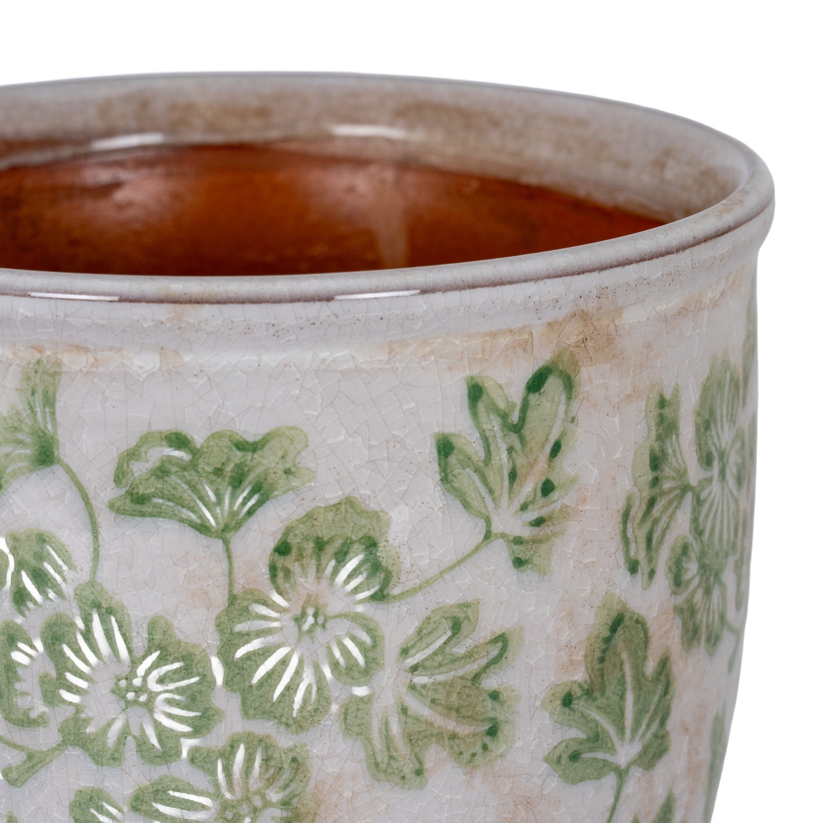 Small Green Clover Planter Pot [cid:24736-a]