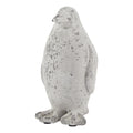 Grey Stone Effect Penguin Statue_3195