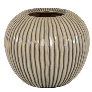 Pallida Collection Small Striped Vase_2792