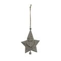 Rustic Hanging Santa Star_2869