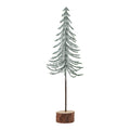 Snowy Spindle Tree In Wood Log_3237