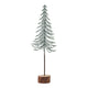 Snowy Spindle Tree In Wood Log_3237