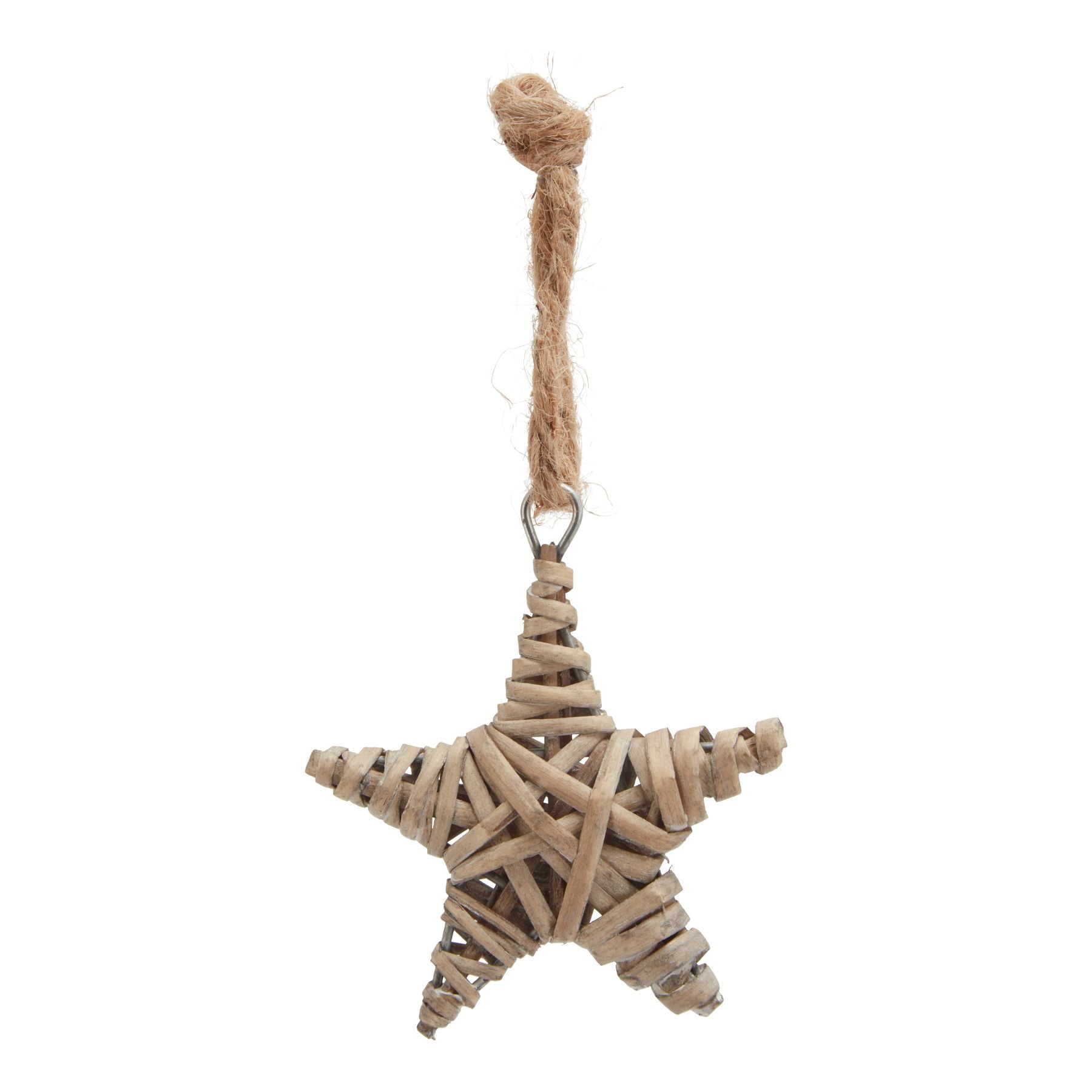 The Noel Collection Large Wicker Star Decoration_3440