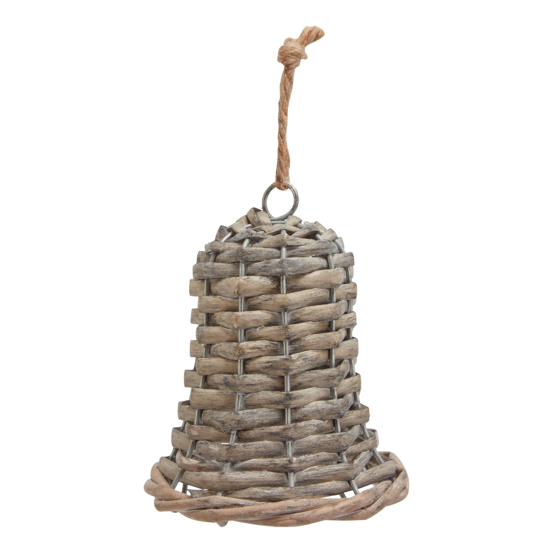 The Noel Collection Wicker Bell Decoration_3436