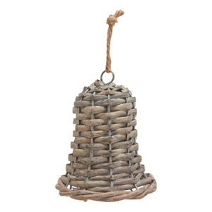 The Noel Collection Wicker Bell Decoration_3436