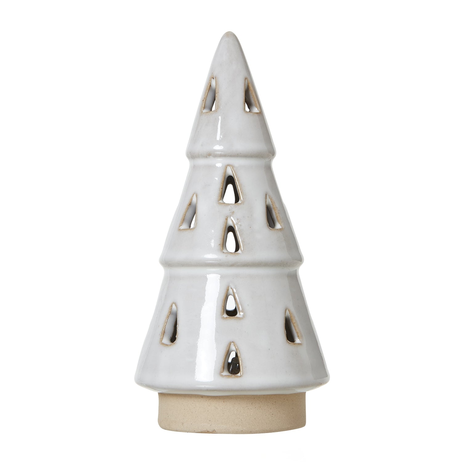 White Ceramic Cut-Out Tree With LED Lights_3259