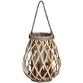 Wicker Bulbous Lantern_3265