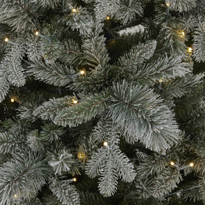 Snowy Forest Fir Pre-Lit 400L Led Christmas Tree_1093