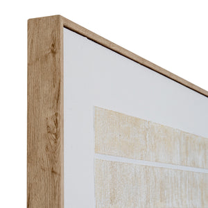 Sola Textured Line Canvas in Frame [cid:24710-b]