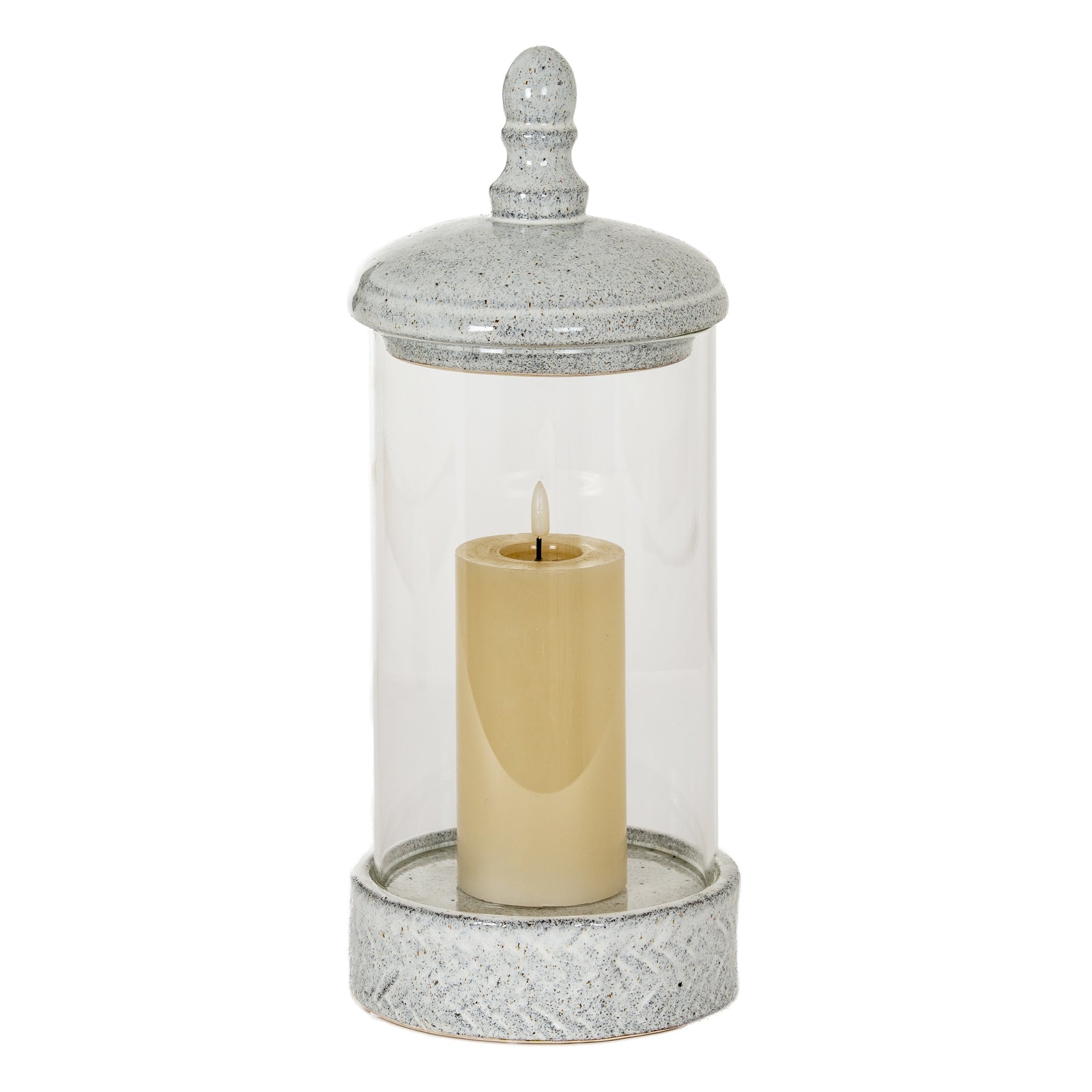 Sona Hurricane Lantern With Lid_3311