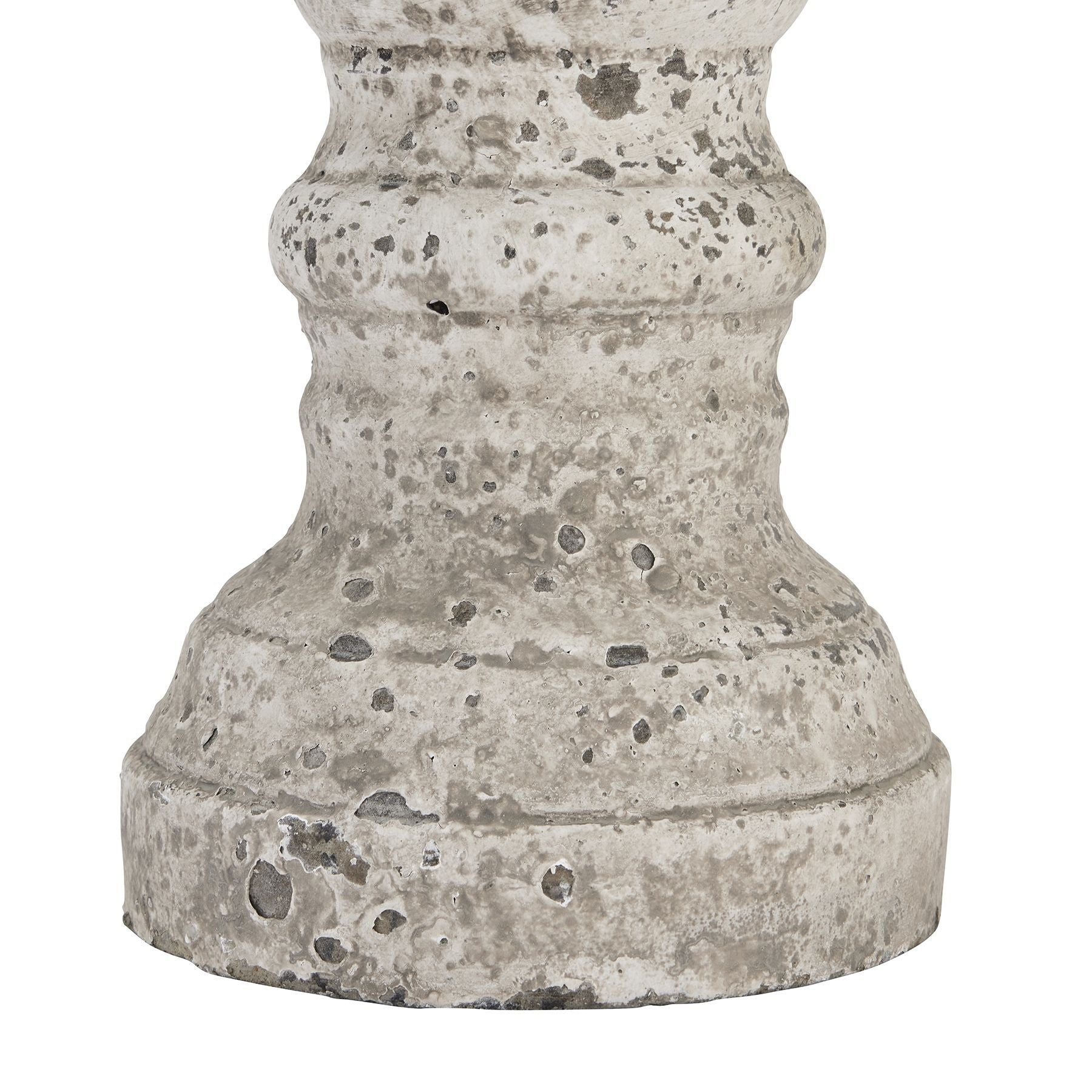 Stone Ceramic Column Candle Holder_2025