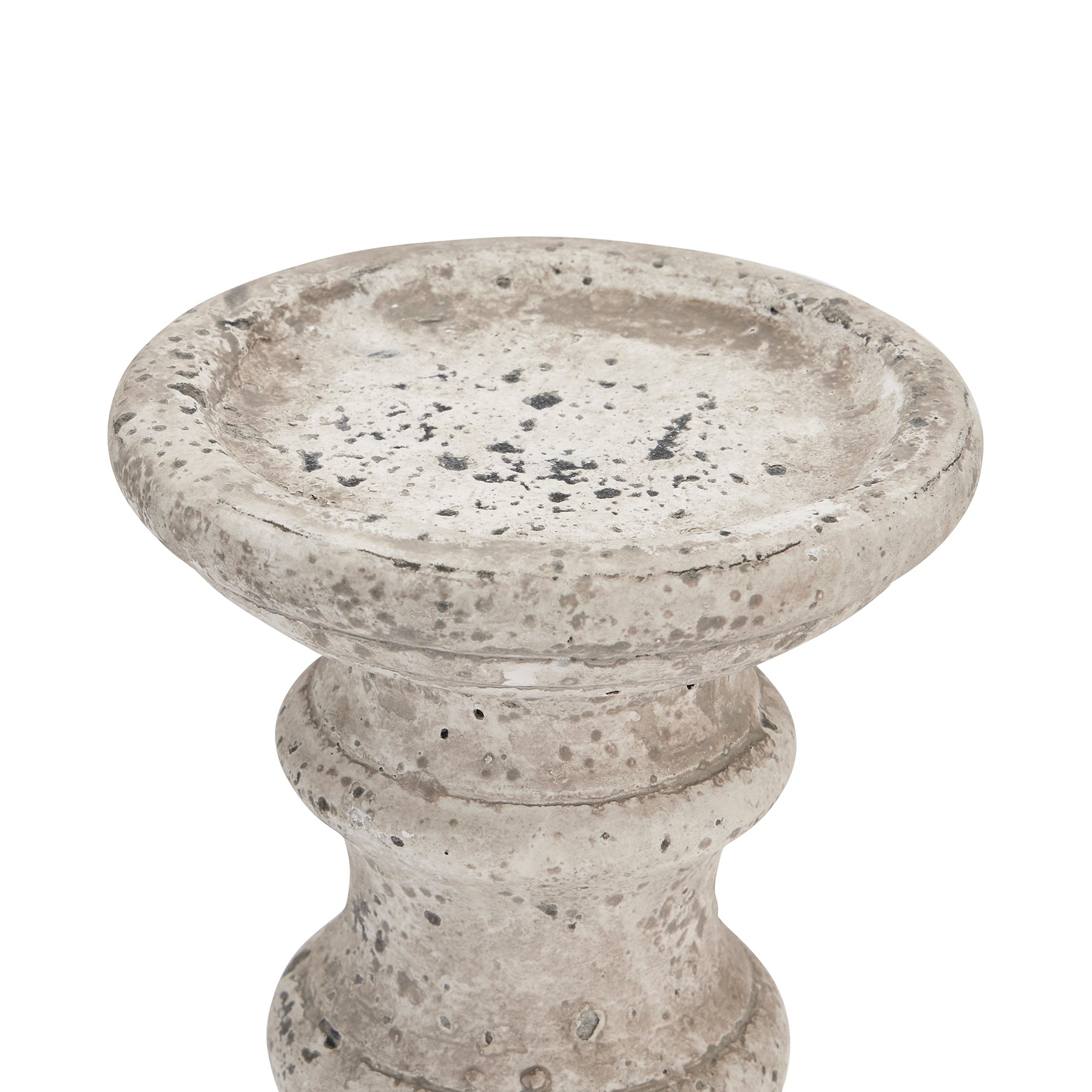 Stone Ceramic Column Candle Holder_3257