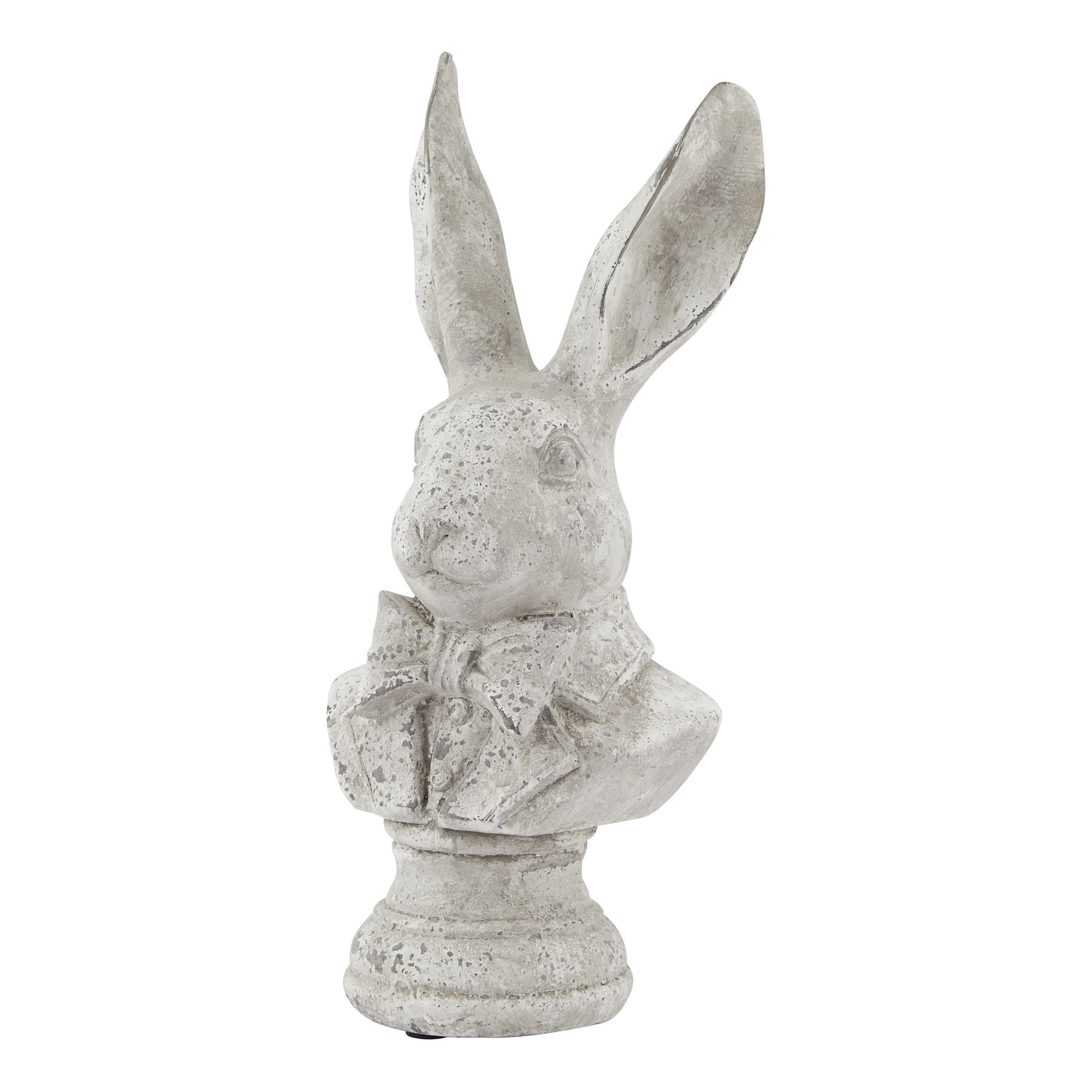 Stone Effect Tuxedo Hare Ornament_3353