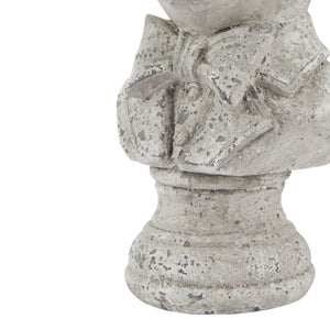 Stone Effect Tuxedo Hare Ornament_3355