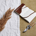 Taupe Faux Dried Pampas Grass Stem_5598