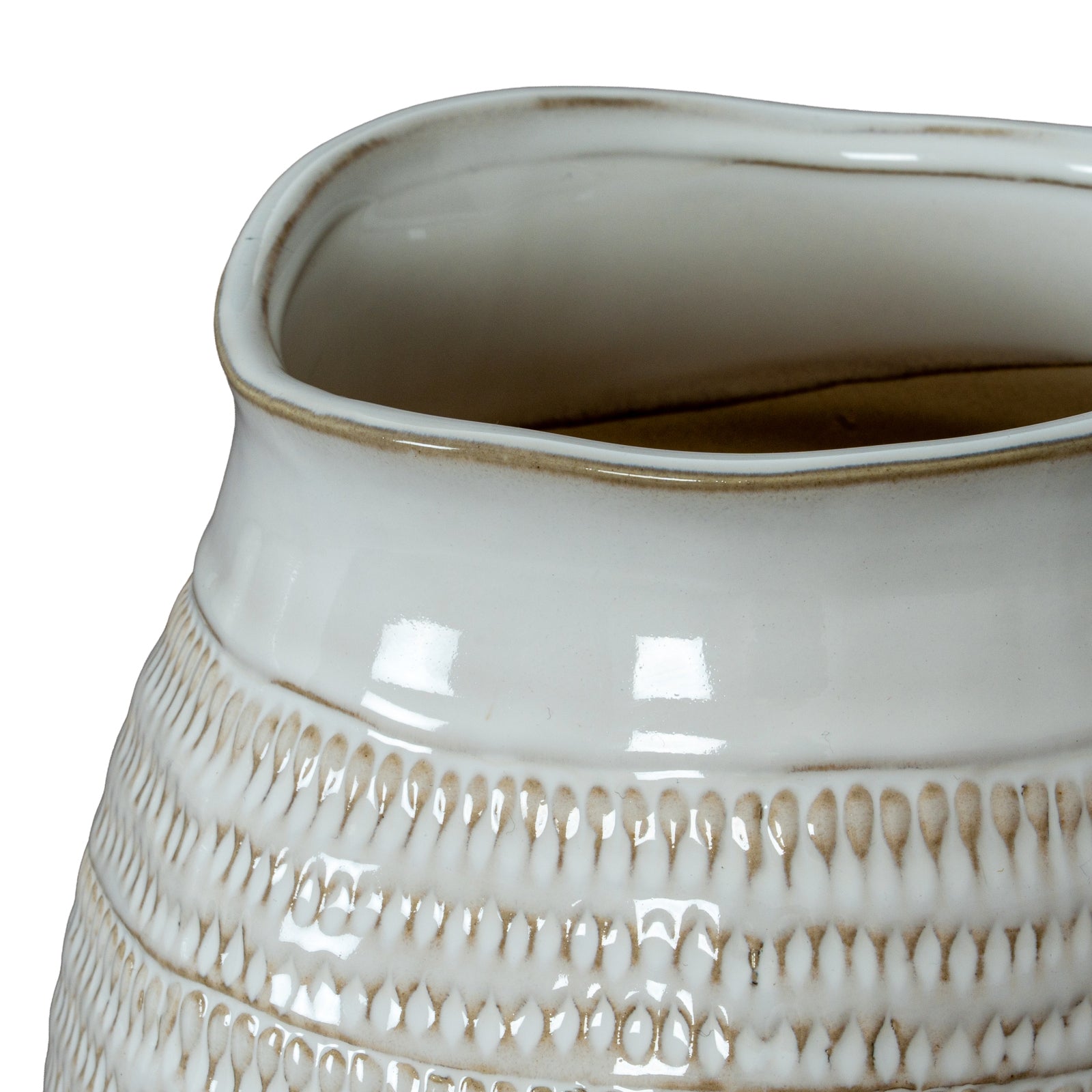 Tava Wide Hewn Vase_3402
