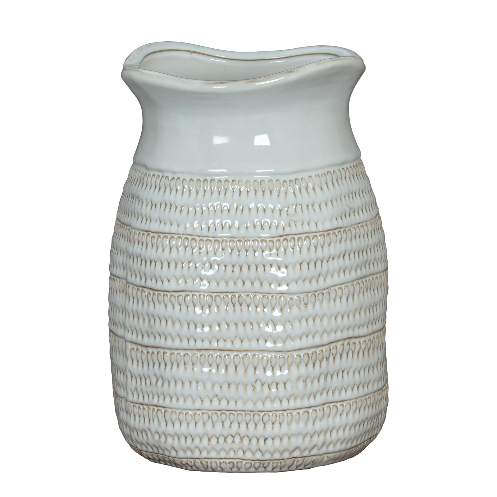 Tava Wide Hewn Vase_3396
