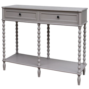 The Camden Collection Large Two Drawer Console Table [cid:23955-a]