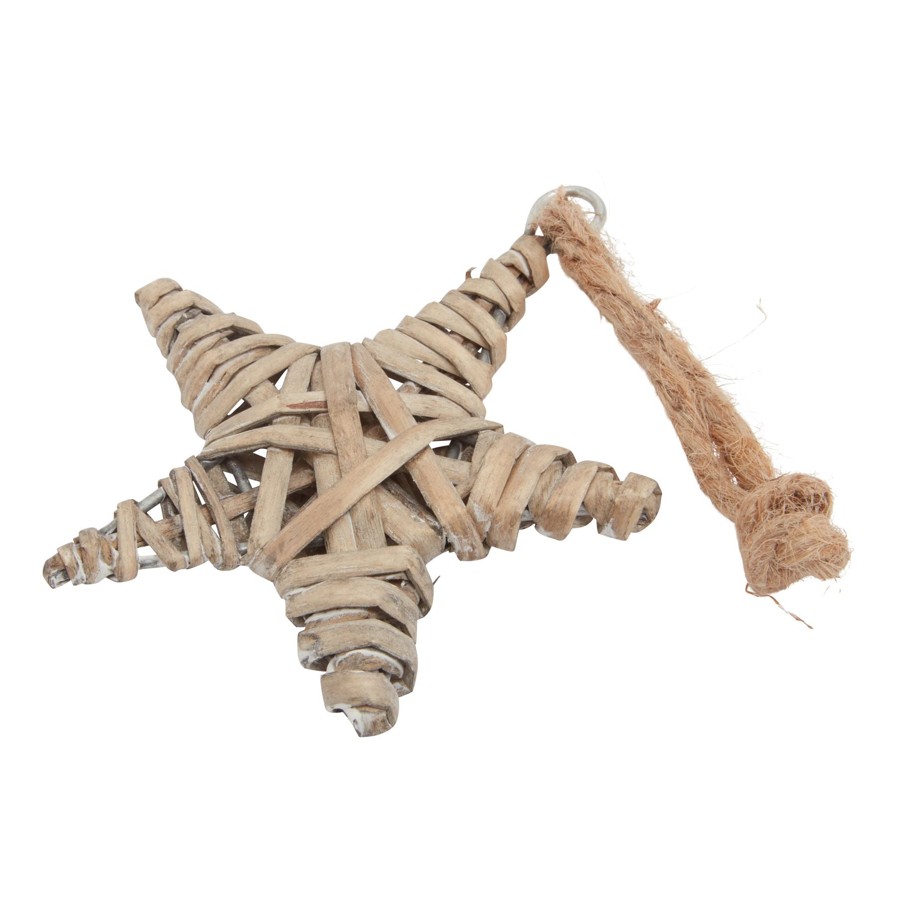 The Noel Collection Large Wicker Star Decoration_3441