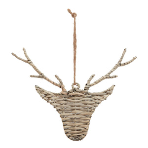 The Noel Collection Wicker Hanging Reindeer_3445
