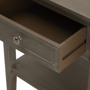 The Serene Collection One Drawer Side Table_604