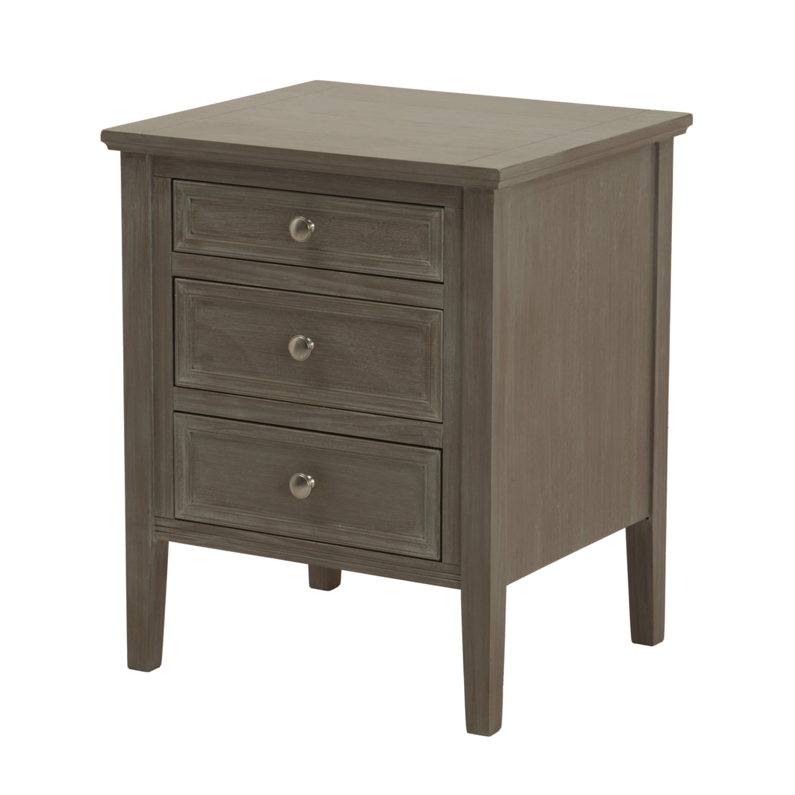 The Serene Collection Three Drawer Bedside Table_607