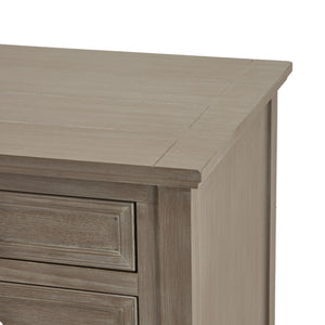 The Serene Collection Three Drawer Bedside Table_609