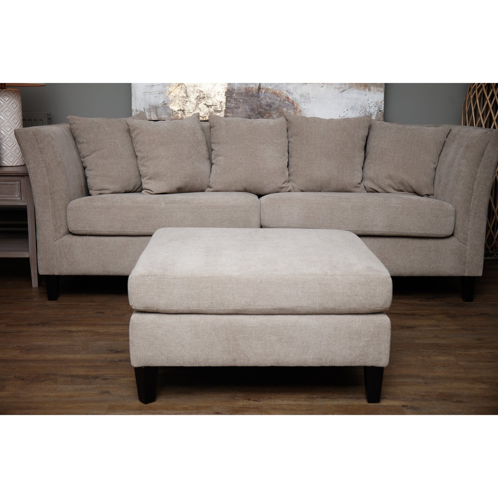 Vesper Taupe Ottoman Foot Stool_650