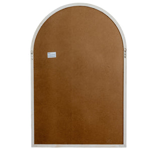 Washed Wood Arched Window Mirror_4196
