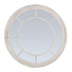 Washed Wood Framed Round Mirror_4203