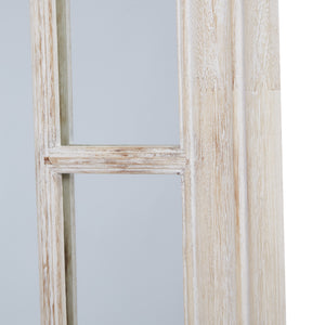 Washed Wood Framed Window Mirror_4210