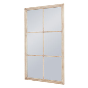 Washed Wood Large Window Mirror_4216