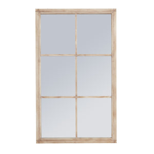 Washed Wood Large Window Mirror_4215