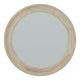Washed Wood Round Framed Mirror_4226