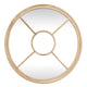 Washed Wood Round Window Mirror_4229