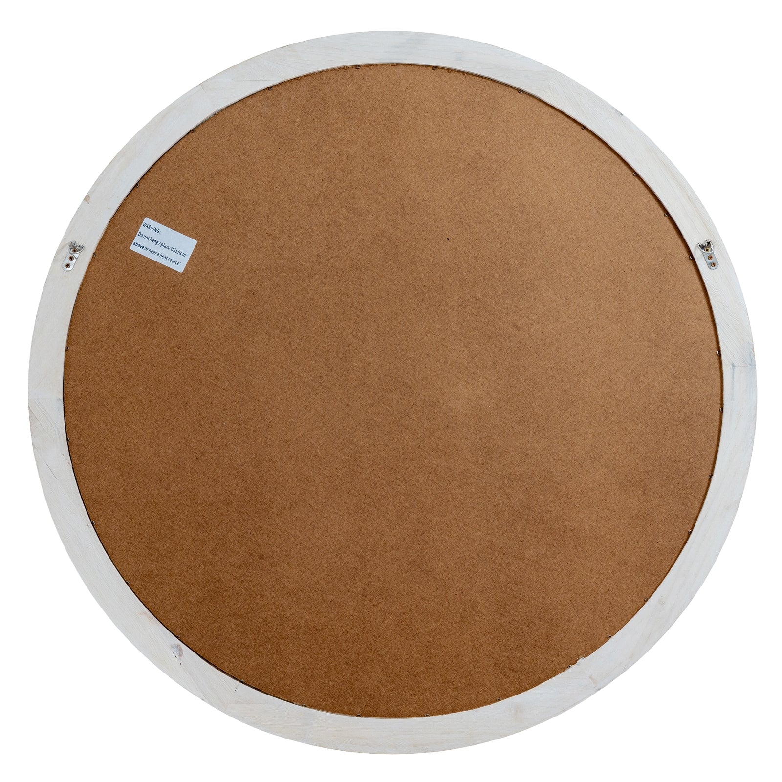 Washed Wood Round Window Mirror_4232