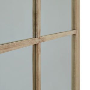 Washed Wood XL Window Mirror_4239