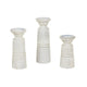 White Carved Candle Holder_2042