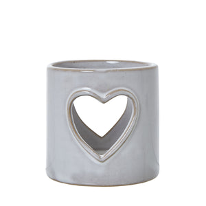 White Ceramic Heart Cut-Out Tealight Holder_3525