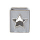 White Ceramic Star Cut-Out Square Tealight Holder_3535